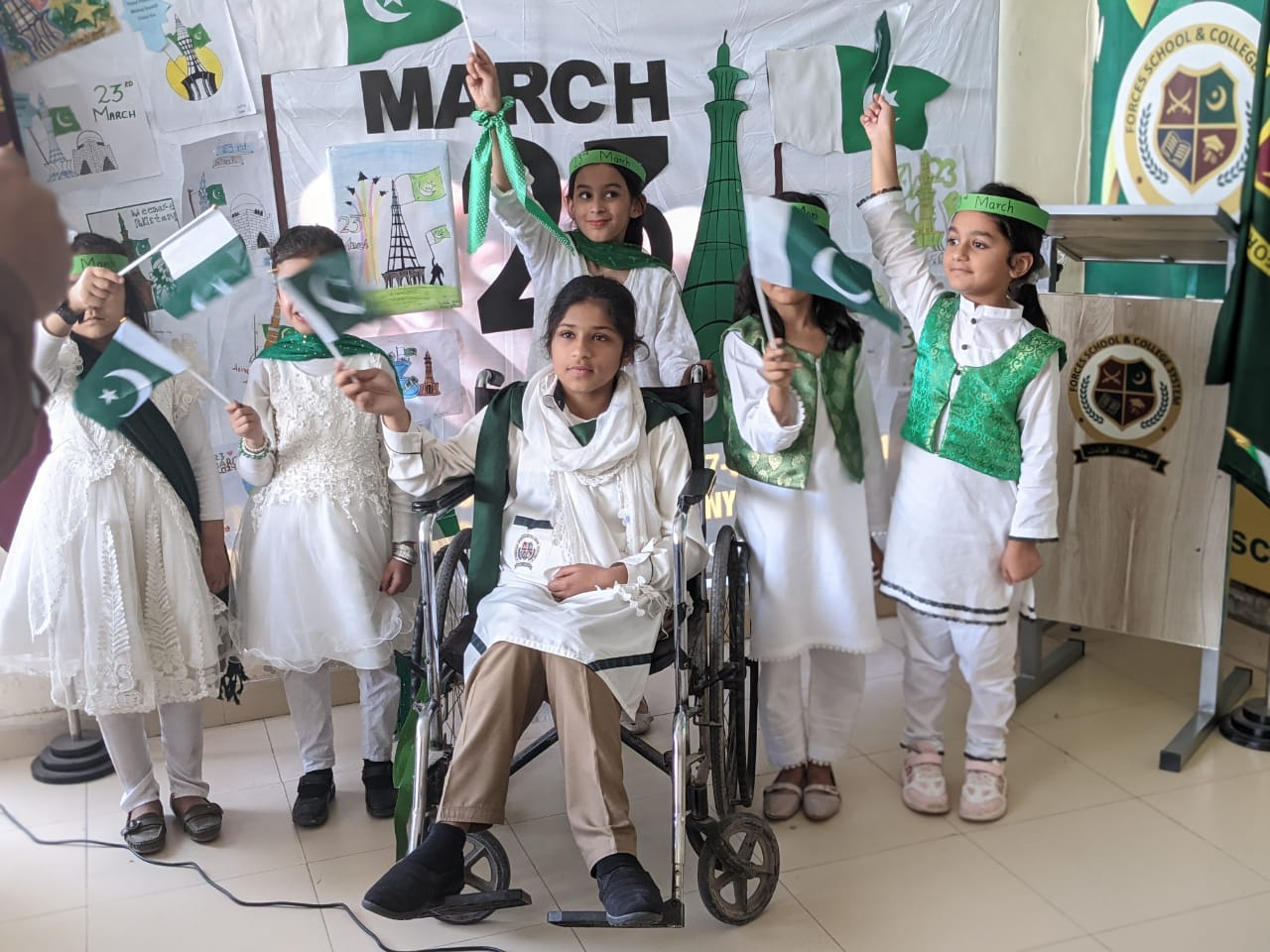 Pakistan Day Celebrations at Forces School System Al Sultan Campus